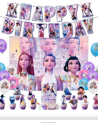 Kit decorazioni feste di compleanno