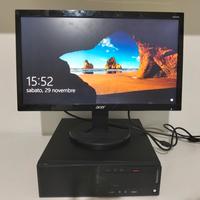 PC desktop per uso quotidiano/scuola/ufficio 