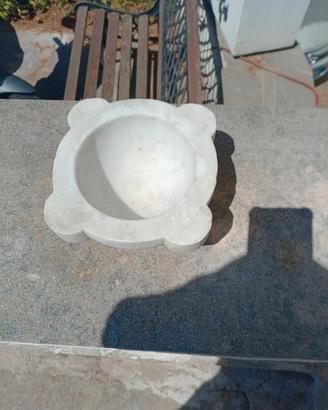 mortaio in marmo 