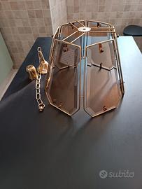 Lampadario vetro fumé 