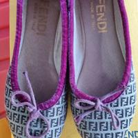 Scarpe bambina ballerina Fendi misura 28
