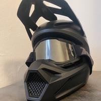 Casco Cross FOX V1 Solid Black Matt