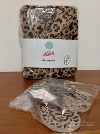 Kit Gocciole Accappatoio + Infradito. Ed. Limitata