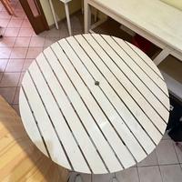 TAVOLO DA ESTERNO LEGNO MASSO