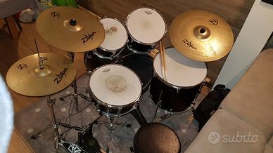 Batteria Tama Rhythm Mate completa + doppio pedale