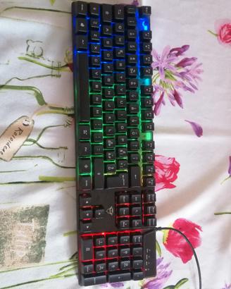 Tastiera gaming Trust 