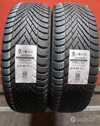 2 gomme 215 60 17 pirelli inv a4254