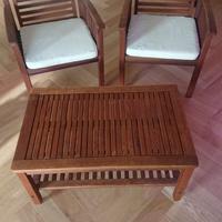 Set da esterno sedie e tavolo