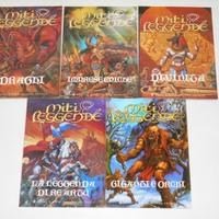 Miti e Leggende 5 Libri Collezione Hobby Work