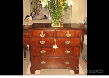 CASSETTONE INGLESE D'EPOCA RESTAURATO