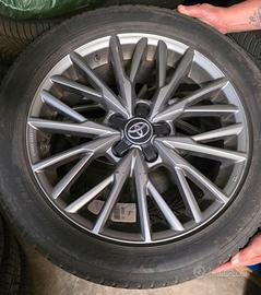 treno gomme nuove con cerchi