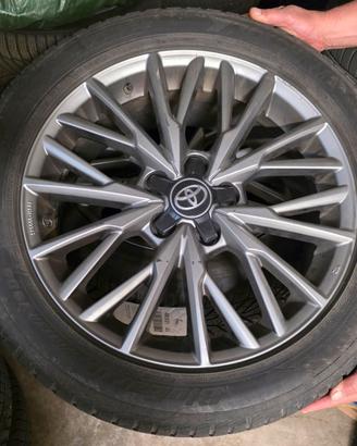 treno gomme nuove con cerchi