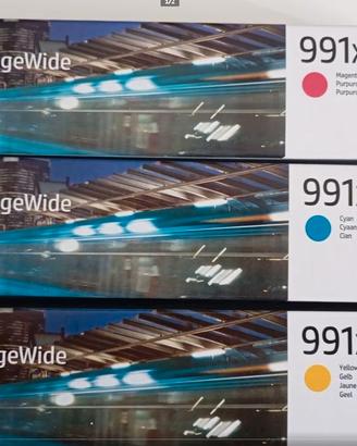 Kit Cartucce Originali HP991x, Nero/Black+Y+C+M