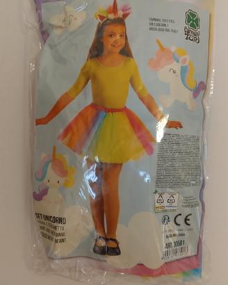 vestito carnevale unicorno 