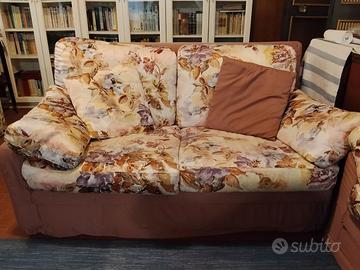 divano autunno tessuto floreale 2p h80 p90 L150