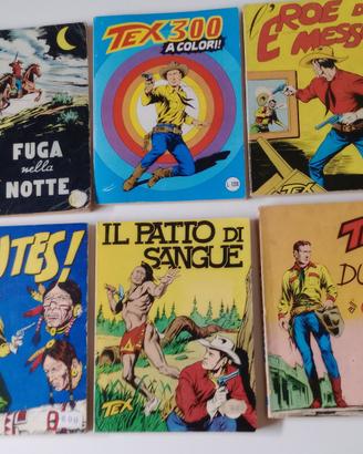Tex 300 a colori e altri 5 numeri vari anni