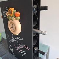 lavagna porta bottiglie 