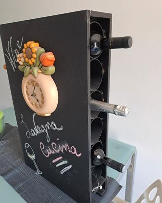 lavagna porta bottiglie 