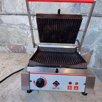 bistecchiera in acciaio + friggitrice in acciaio