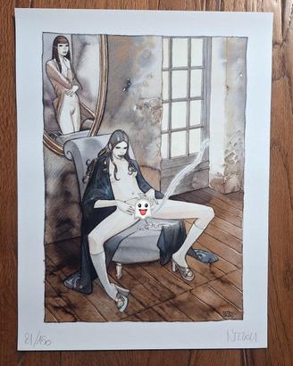 Marco Nizzoli Metamorfosi Litografia firmata