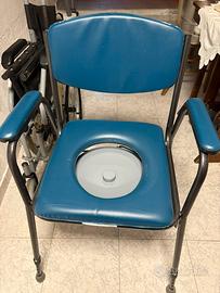 Sedia bagno per disabi