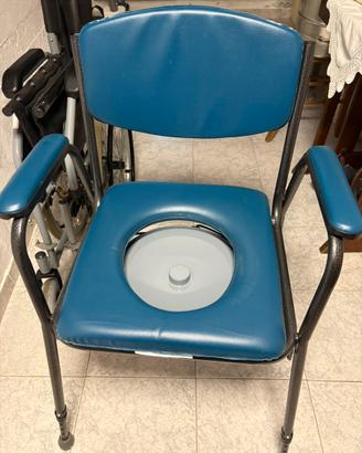 Sedia bagno per disabi