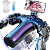 Masturbatore Uomo Sex toys con Supporto Telefono