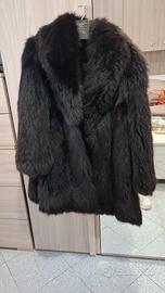 pelliccia volpe nera 