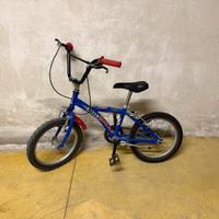 Bicicletta per bambini - Blu/Rossa perfetta