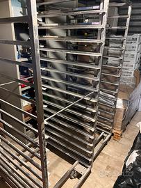 Carrello più bancone vendita