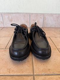 Selected Leather Moc-Toe Shoes