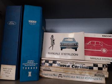 manuali officina Ford  anni 60