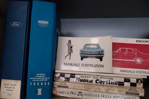 manuali officina Ford  anni 60