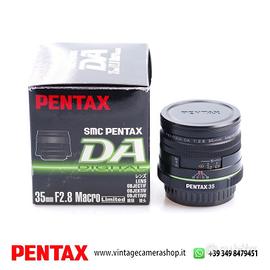 PENTAX-DA SMC 35mm Macro 1:2,8 Limited Black