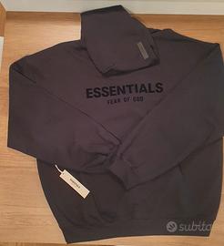 Felpa Essentials "Fear of God" Nuova TG XXL