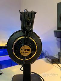 AKG K240 Monitor 600 ohm made in austria. Cuffie