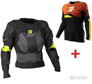 CORPETTO PETTORINA MOTO CROSS + MAGLIA BAMBINO