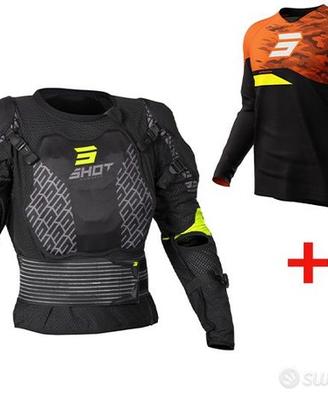 CORPETTO PETTORINA MOTO CROSS + MAGLIA BAMBINO