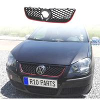 GRIGLIA VOLKSWAGEN VW POLO 05-09 LOOK GTI NERO ROS