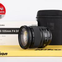 Sigma 24-105mm f4 DG OS HSM ART Nikon 2 ANNI DI GA