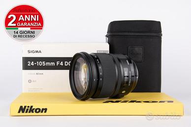 Sigma 24-105mm f4 DG OS HSM ART Nikon 2 ANNI DI GA