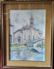 acquerello San Cristoforo sul Naviglio, Milano