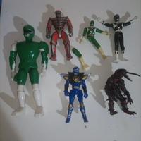 Lot Bandai Power Rangers vintage figures 90s