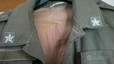 giacca militare vintage esercito Nato