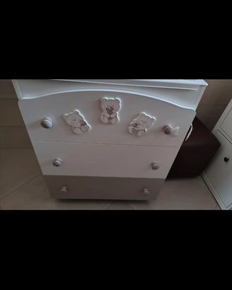 Fasciatoio con cassettiera 