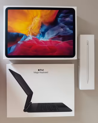 Set iPad Pro 11” 2nd gen. + tastiera + Apple penci