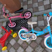 Bici di varie misure da bambina