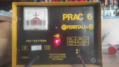 CARICA BATTERIE AUTO  MOTO 6/12V    6A