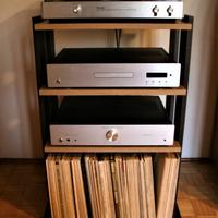Mobile mobiletto rack stereo hifi hi fi su misura