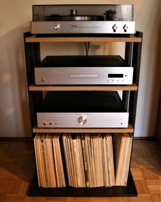 Mobile mobiletto rack stereo hifi hi fi su misura